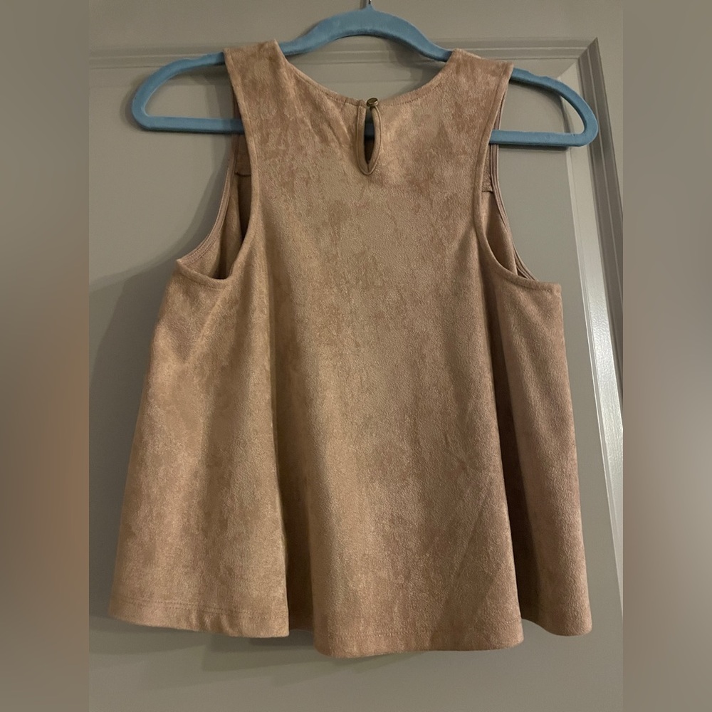 khloe k suede top